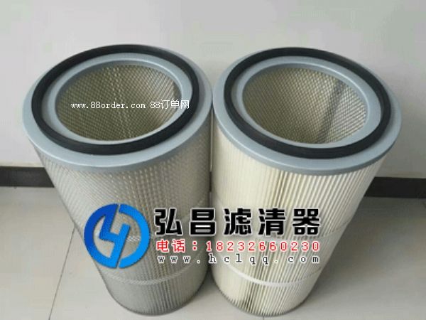 可水洗無紡布除塵濾筒