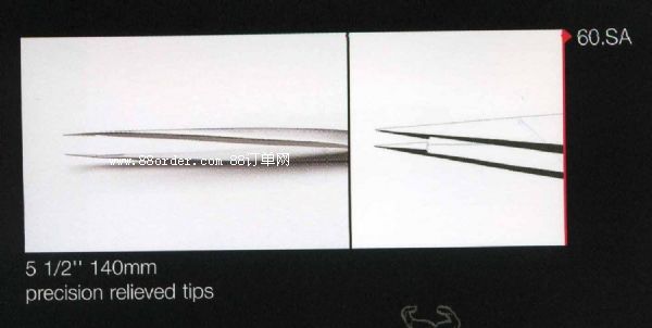 瑞士Ideal-tek 超尖幼型鑷子60.SA