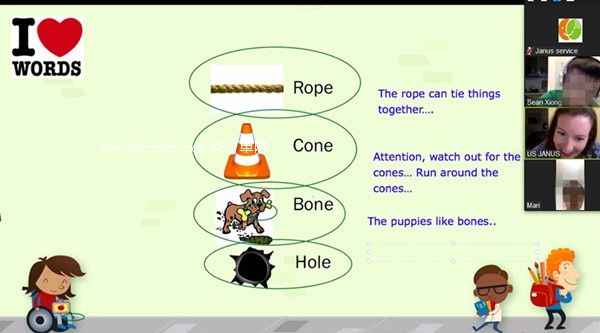 ����С�W�W��Ӣ�Z�ּ��x����x  �Ϻ����ļҾ���С�W���H�WУ��